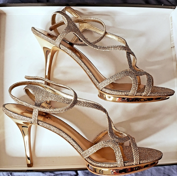 9West Maire Open Toe Sandals, light pink sz 8, NIB - Picture 5 of 7